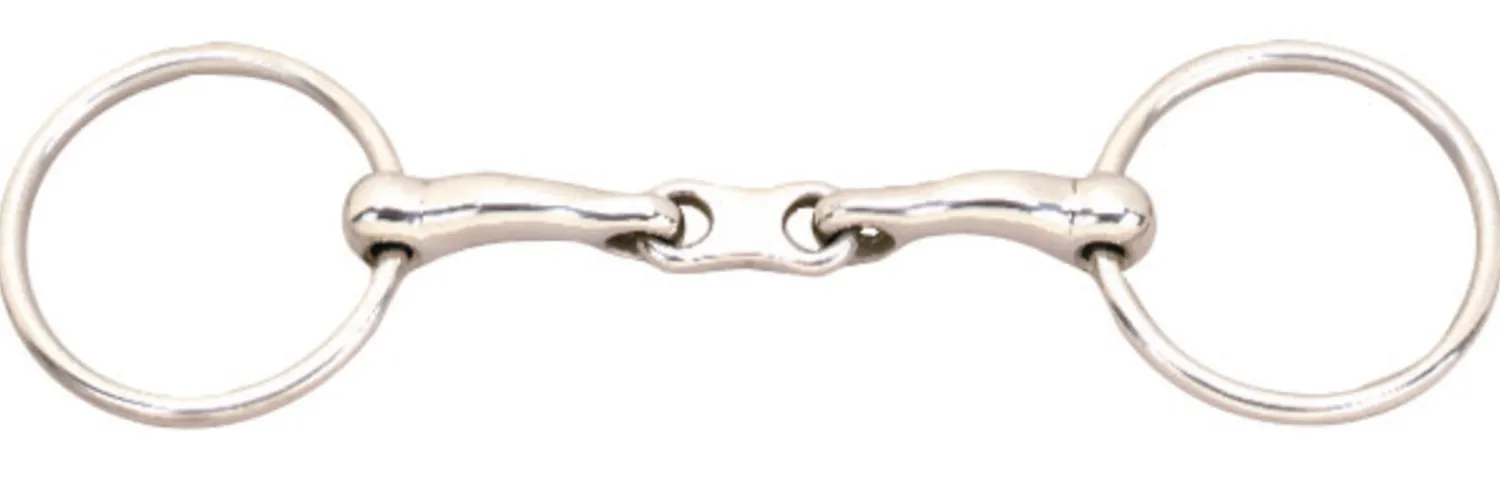 Best WEATHERBEETA JP by Korsteel® French Link Loose Ring Snaffle Bit