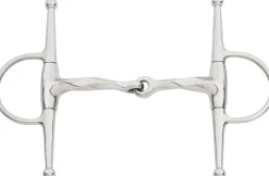Hot WEATHERBEETA JP by Korsteel® Slow Twist Full Cheek Snaffle Bit
