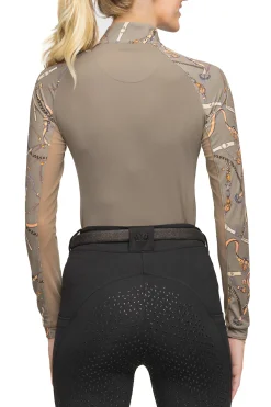 Online KASTEL DENMARK Ladies’ Betty Raglan Long Sleeve Shirt Taupe Belts