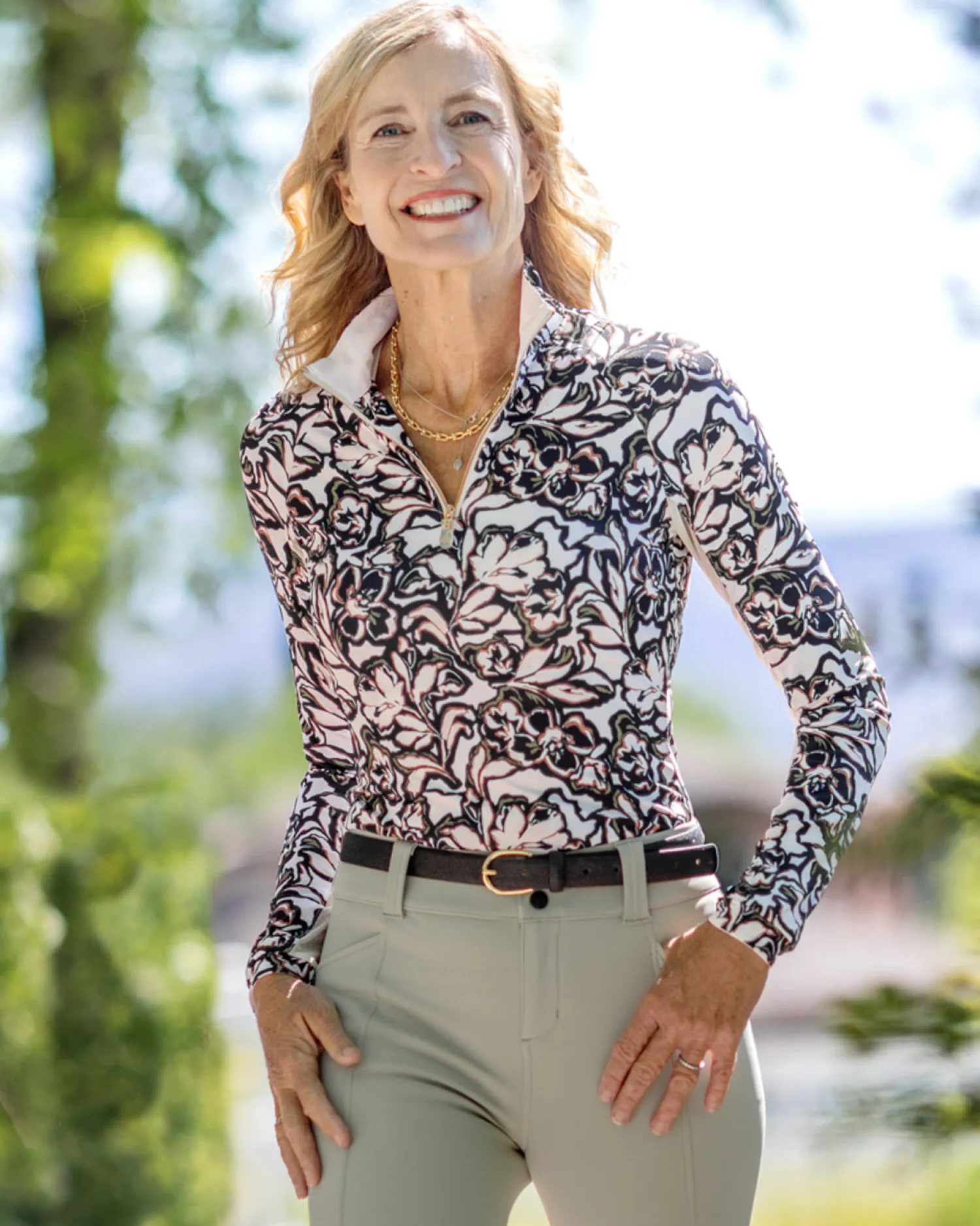 New KASTEL DENMARK Ladies’ Eloise Long Sleeve Shirt Cream