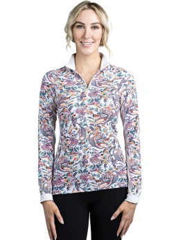 Sale KASTEL DENMARK Ladies’ Nadine Long Sleeve Shirt Parisian Floral