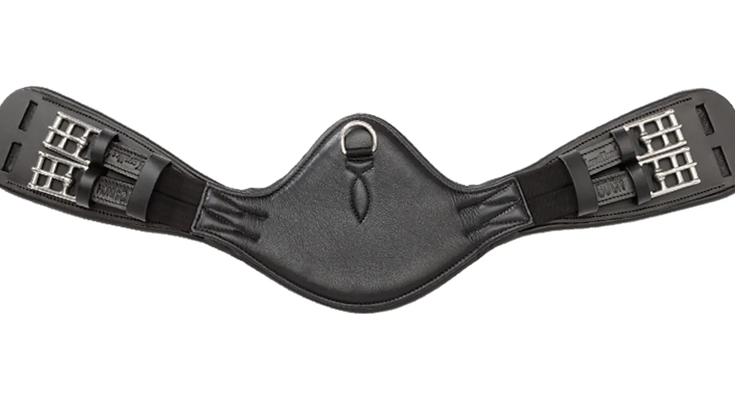 Outlet PEP-KAVALKADE Kavalkade Casper Soft Leather Dressage Girth Black