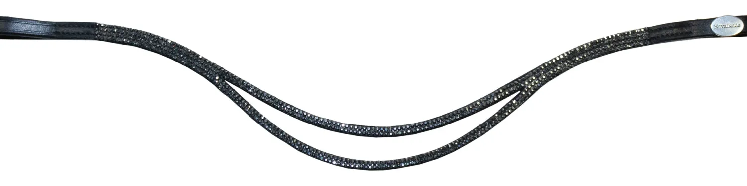 PEP-KAVALKADE Kavalkade Duo Slim Browband Black/Gray