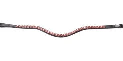 PEP-KAVALKADE Kavalkade Square Crystal Browband Rose