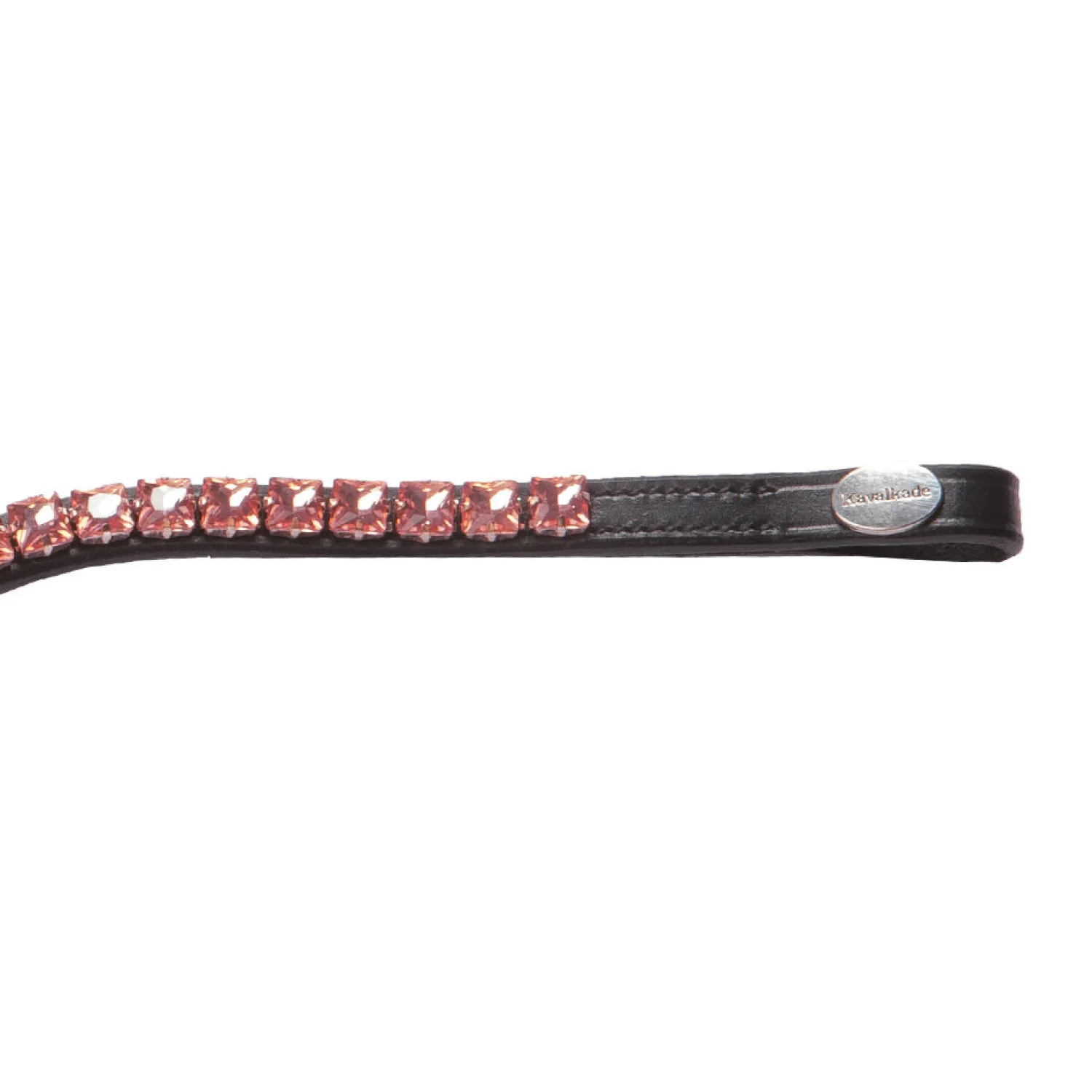 PEP-KAVALKADE Kavalkade Square Crystal Browband Rose