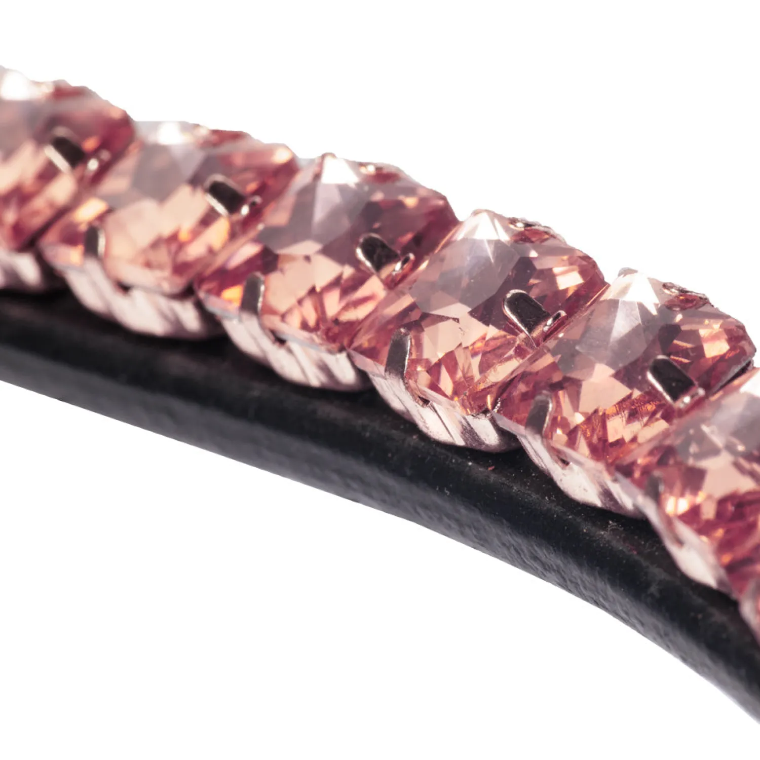 PEP-KAVALKADE Kavalkade Square Crystal Browband Rose