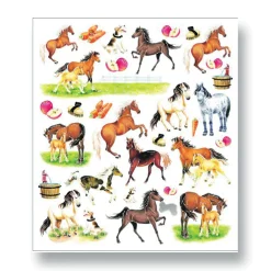Online KELLEY AND COMPANY Colorful Horse Stickers