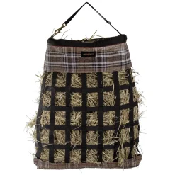 Best KENSINGTON ™ Hay Bag with Rim, Large Holes, 2 Flake Capacity