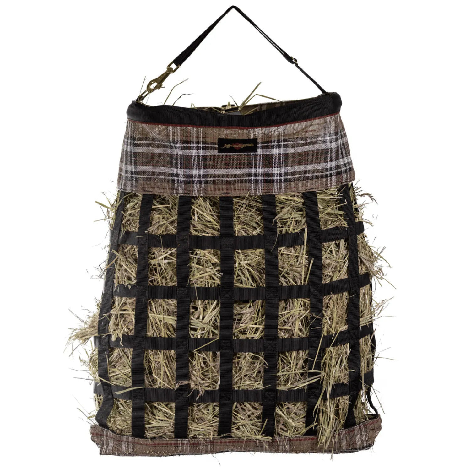Best KENSINGTON ™ Hay Bag with Rim, Large Holes, 2 Flake Capacity