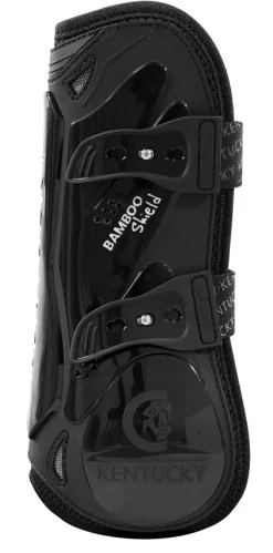Hot KENTUCKY HORSEWEAR Bamboo Elastic Tendon Boots Black