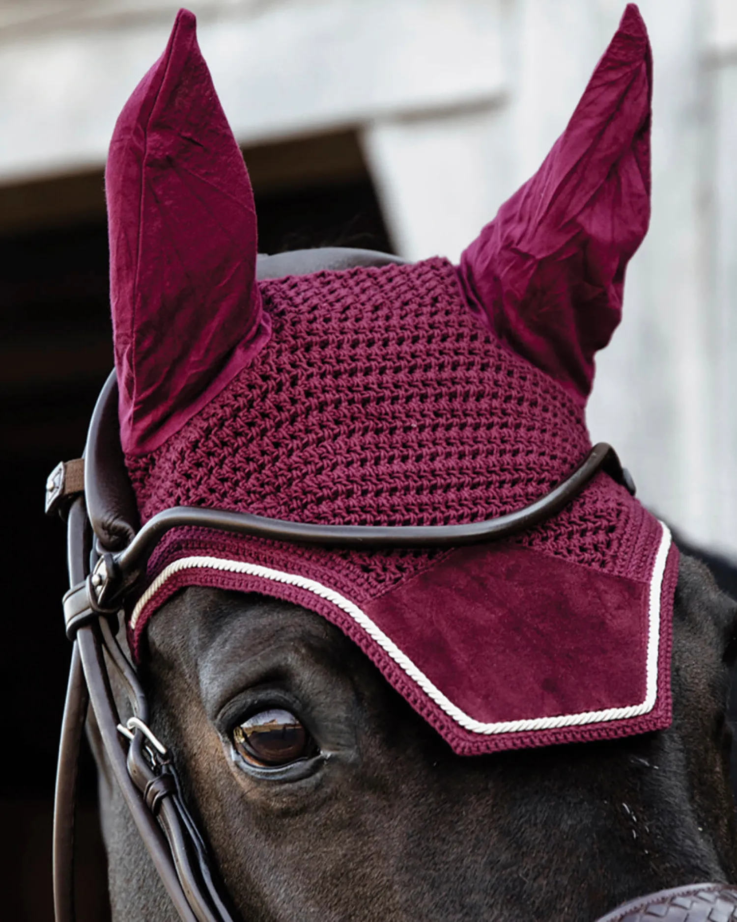 Discount KENTUCKY HORSEWEAR Wellington Velvet Fly Veil
