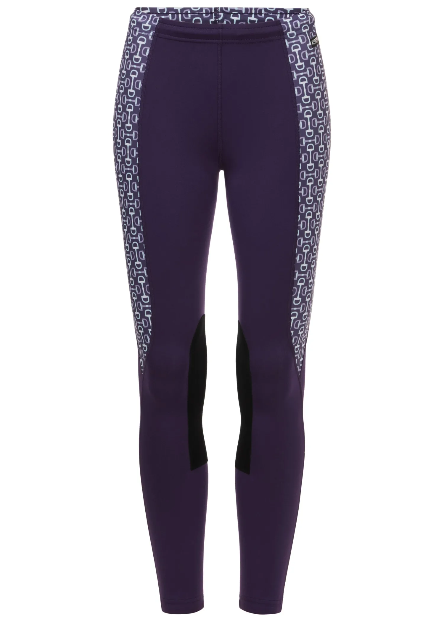 Online KERRITS ® Kids’ Knee-Patch Performance Tight Grapevine/Grpaevine Bit Of Color
