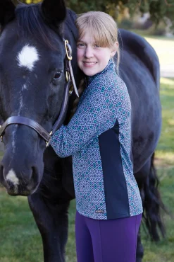Online KERRITS ® Kids’ Rail Side Quarter-Zip Tech Top