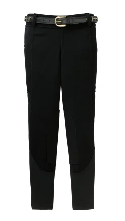 New KERRITS Kids' Sit Tight WindPro® Knee-Patch Breech Black