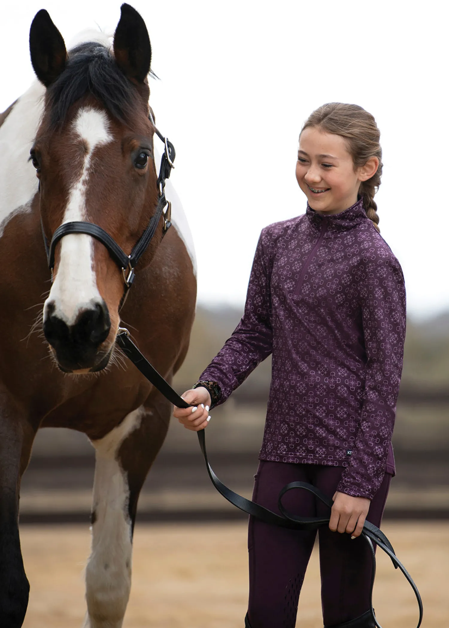 KERRITS ® Kids’ Up Tempo Fleece Tech Top