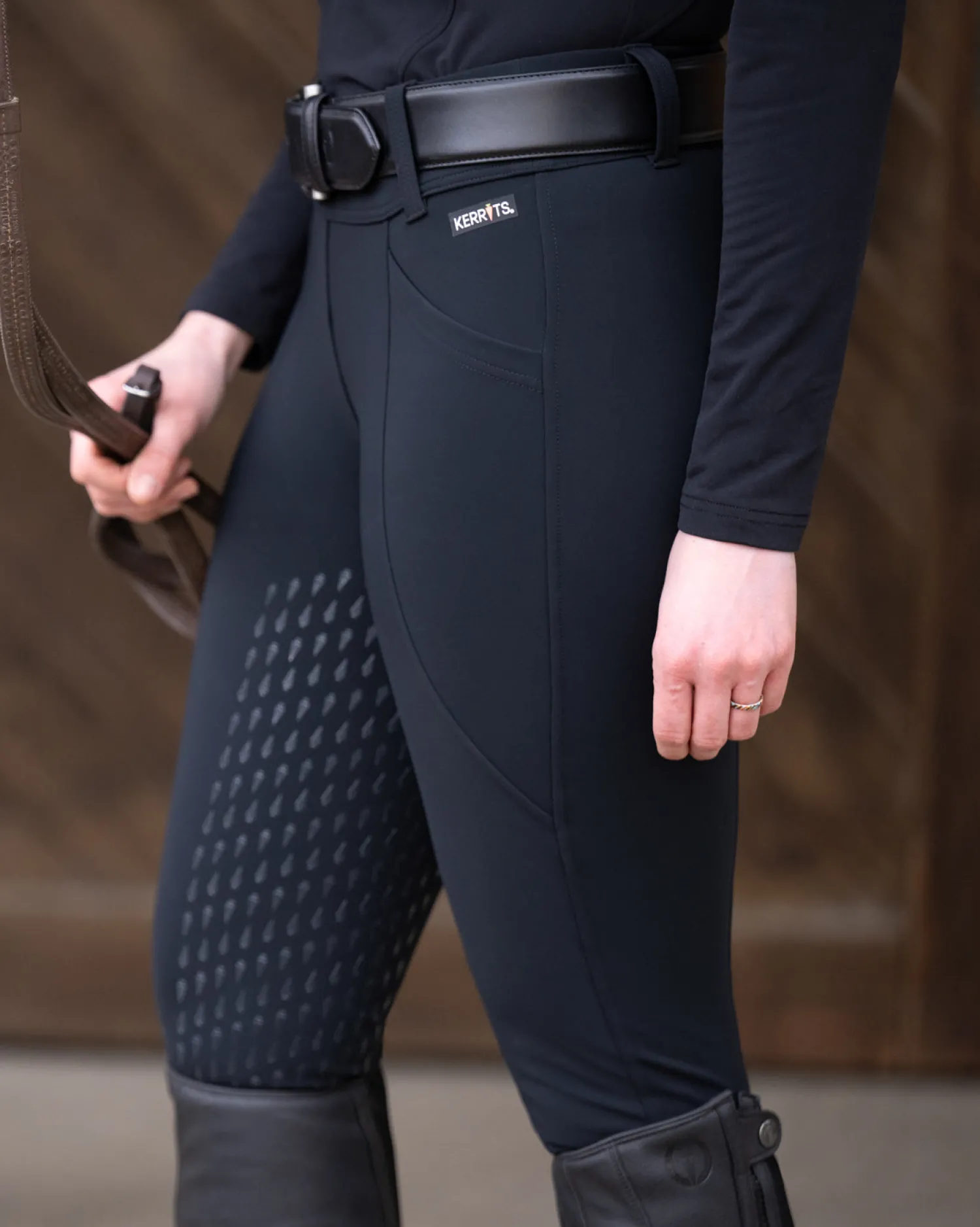 Discount KERRITS ® Ladies’ Fusion Full-Leg Grip Clinic Tight Black