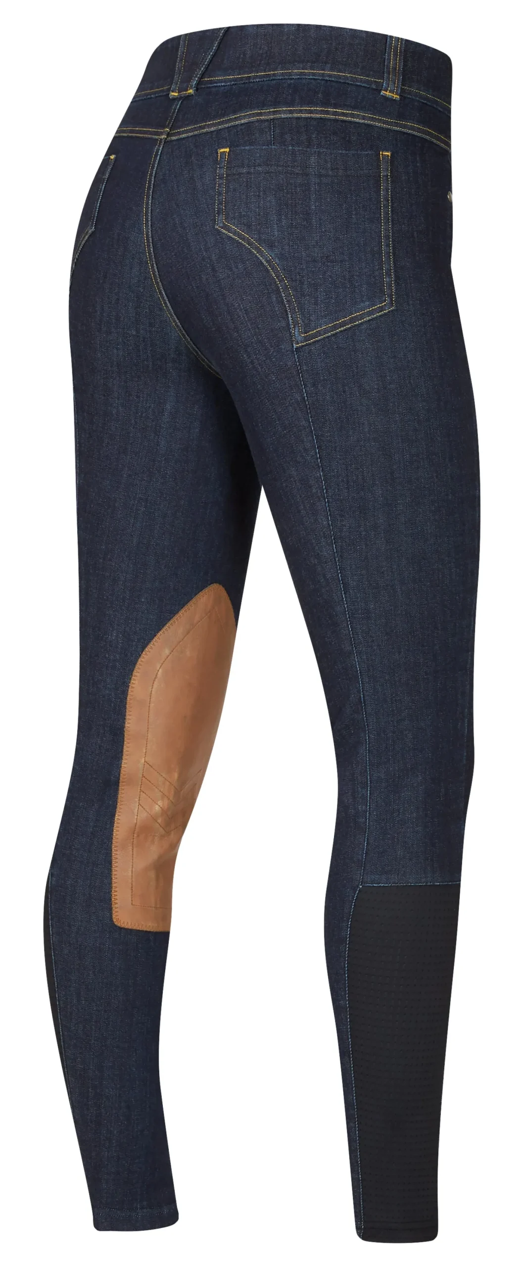 Hot KERRITS ® Ladies’ Stretch Denim Knee-Patch Breech