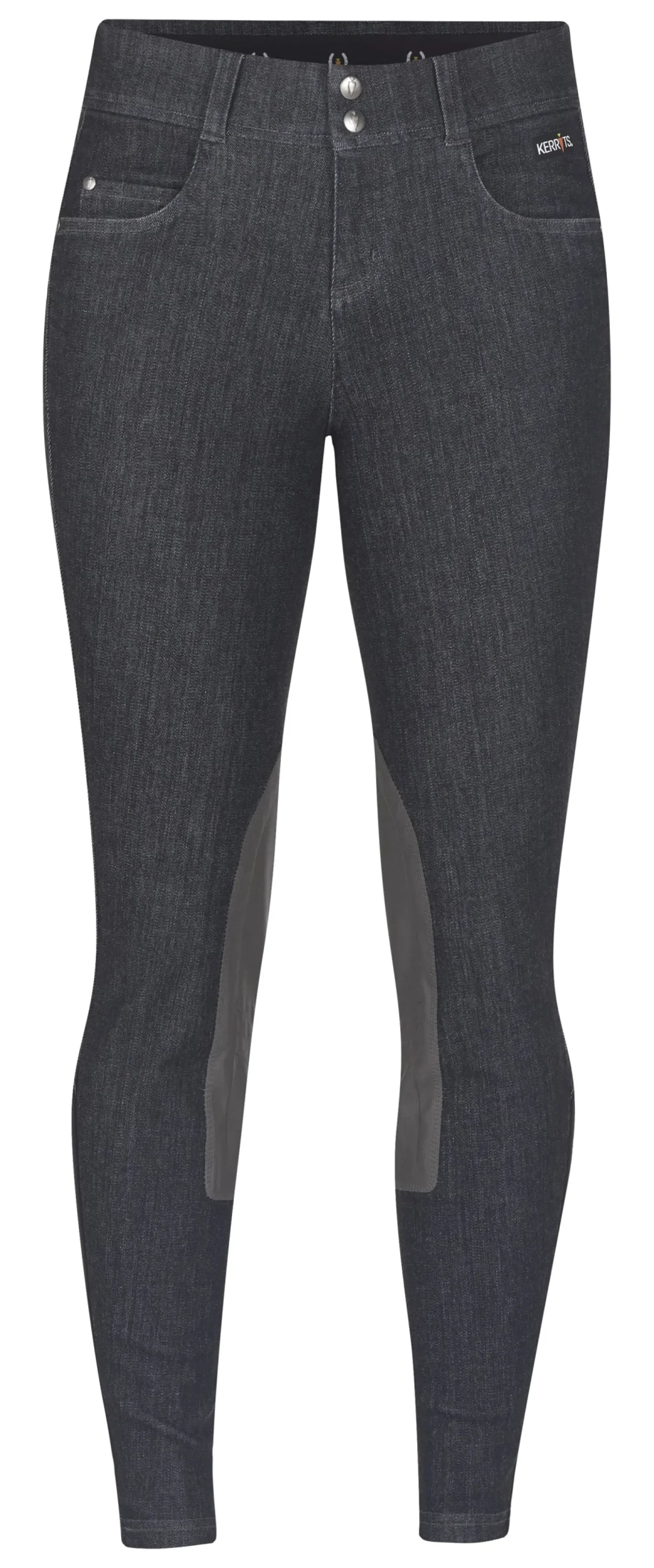 Hot KERRITS ® Ladies’ Stretch Denim Knee-Patch Breech