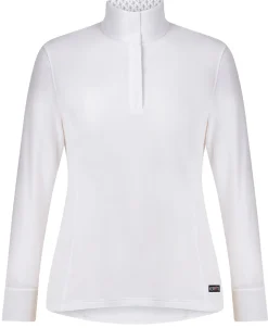 KERRITS ® Ladies’ Winter Circuit Show Shirt White/Bits N Crop