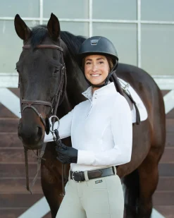 Best KERRITS  Ladies’ Winter Circuit Show Shirt White