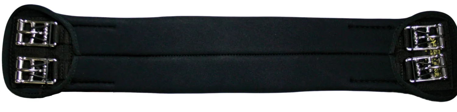 Best KIEFFER SATTLERWAREN Kieffer Neoprene Girth with Elastic Center Black