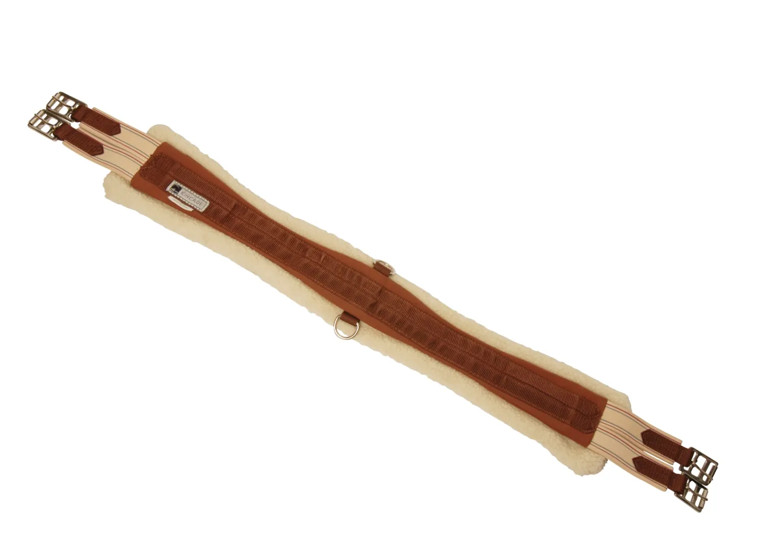 Online WEATHERBEETA Kincade Chafeless Fleece Girth Brown/White