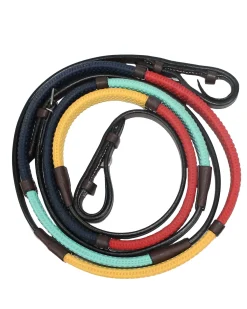 Discount WEATHERBEETA Kincade Rainbow Rubber Training Reins Stripes