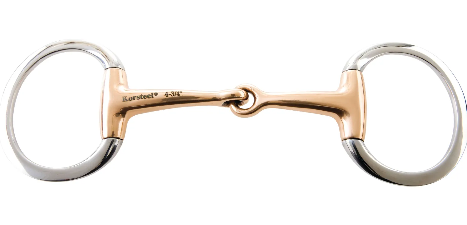 Outlet WEATHERBEETA Korsteel® Copper Mouth Jointed Eggbutt Bit