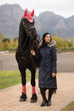 Hot HORSE HEALTH TRADE LeMieux® Anya Waterproof Riding Coat Navy