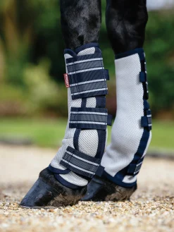 New HORSE HEALTH TRADE LeMieux® Arika Mesh Fly Boots Navy
