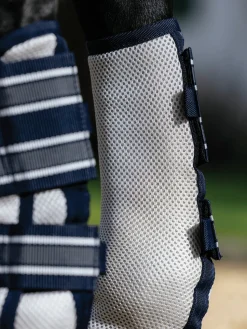 New HORSE HEALTH TRADE LeMieux® Arika Mesh Fly Boots Navy