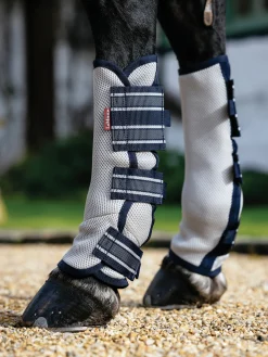 New HORSE HEALTH TRADE LeMieux® Arika Mesh Fly Boots Navy