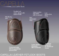 Discount HORSE HEALTH TRADE LeMieux® Capella Fetlock Boots