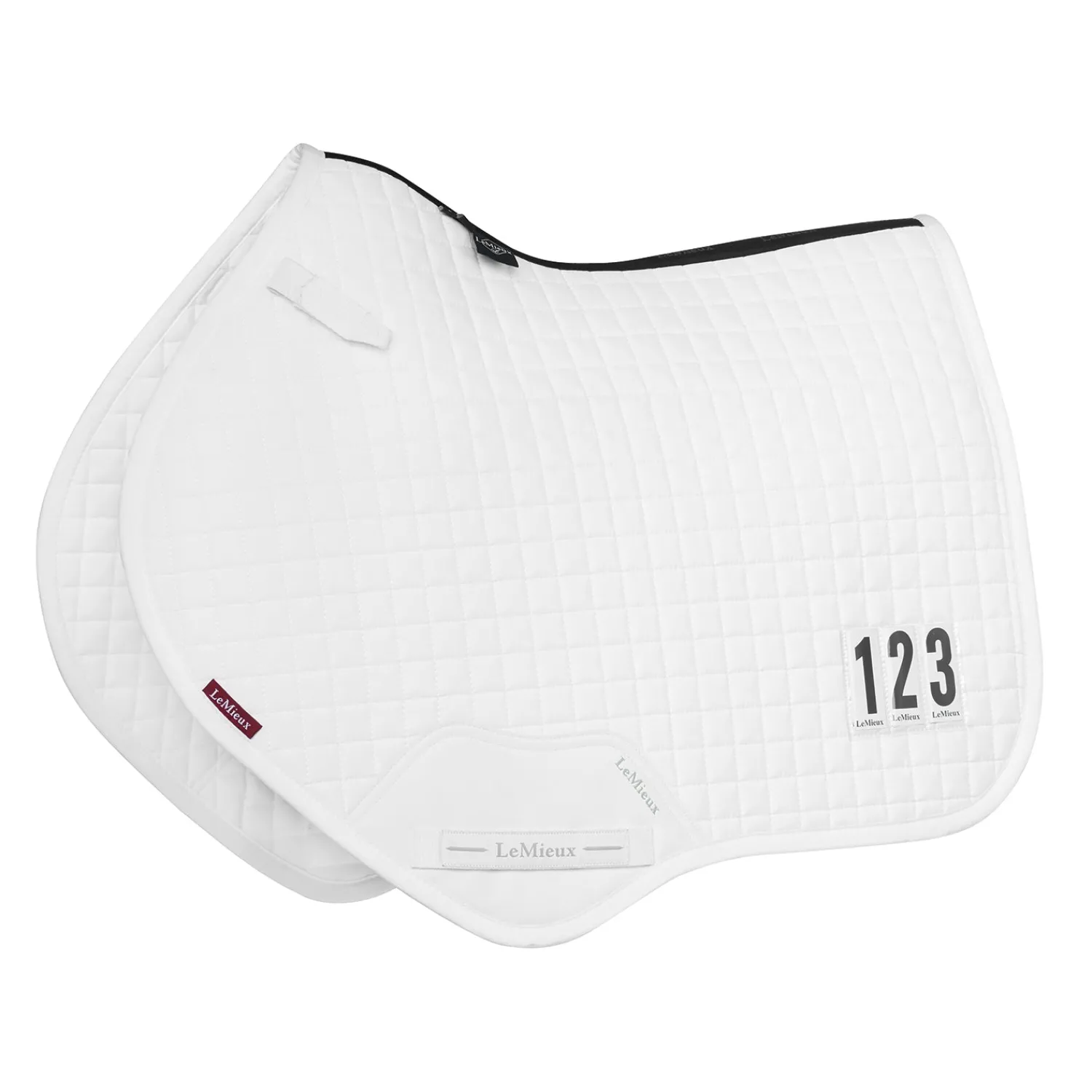 Online HORSE HEALTH TRADE LeMieux® Cotton Close Contact Competition Saddle Pad White