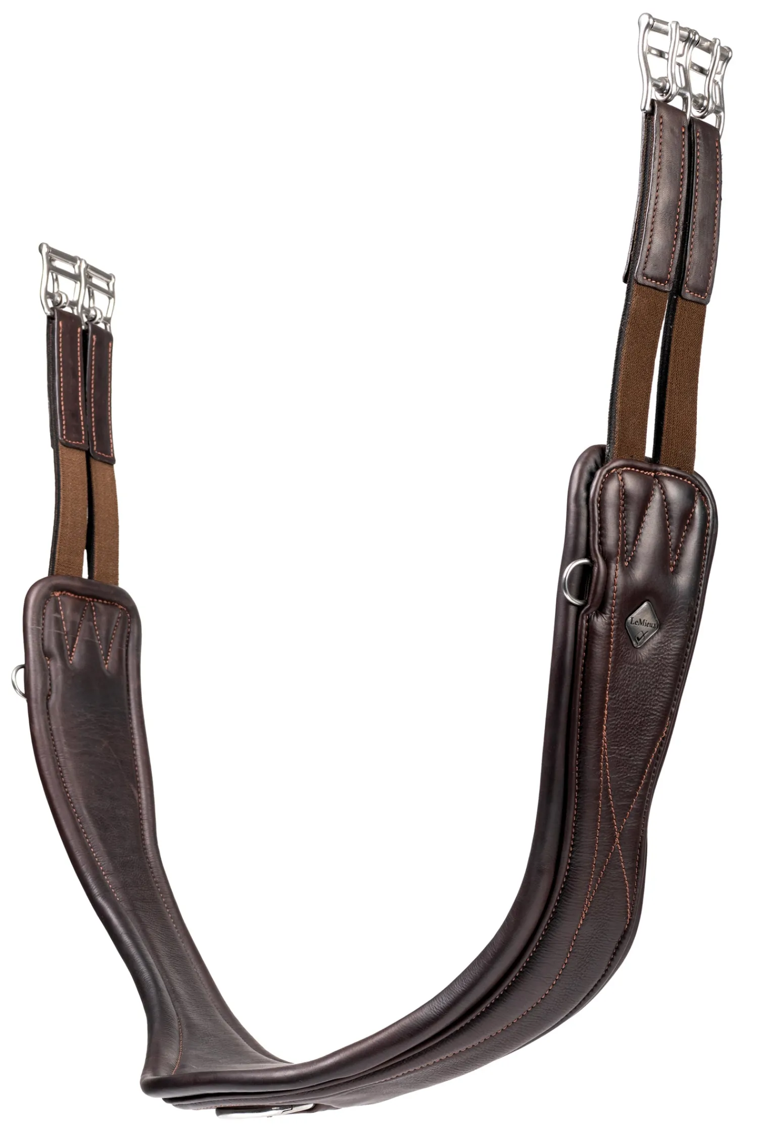 Online HORSE HEALTH TRADE LeMieux® Gel-Tek Anatomic Jumping Girth Brown