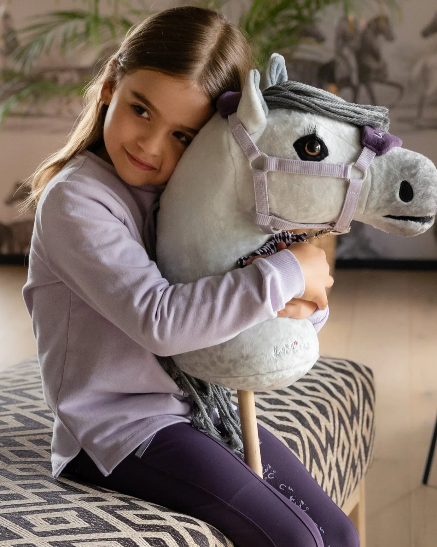 HORSE HEALTH TRADE LeMieux® Hobby Horse - Earl Earl-Grey