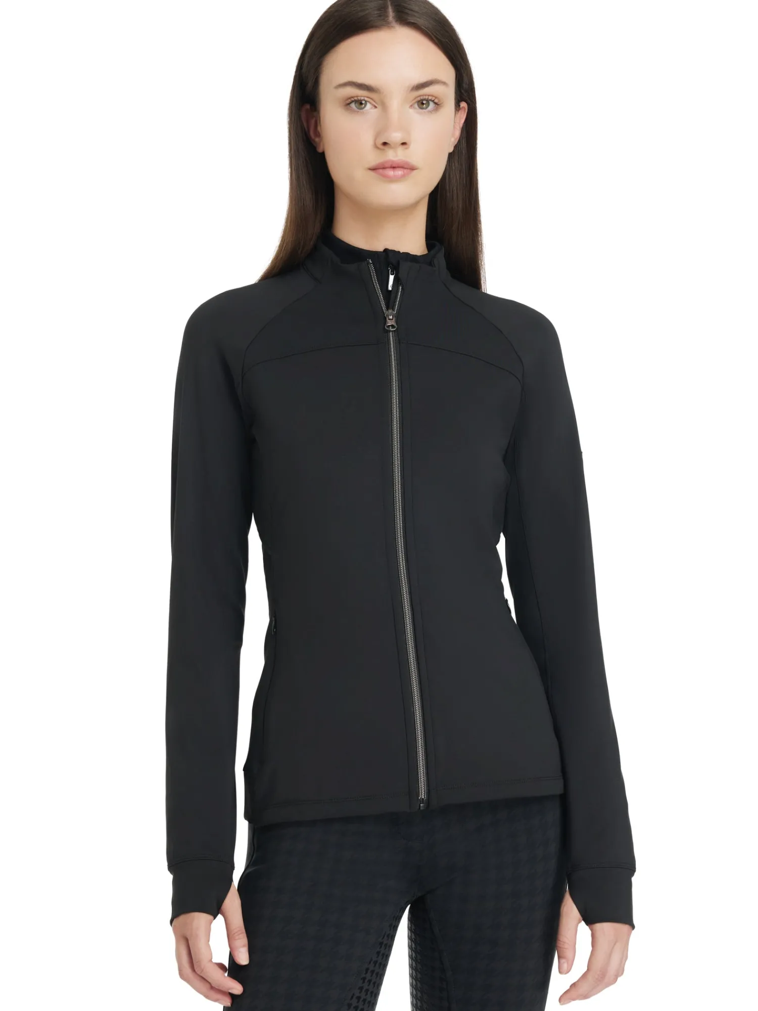 Sale HORSE HEALTH TRADE LeMieux® Ladies’ Full-Zip Shirt Black