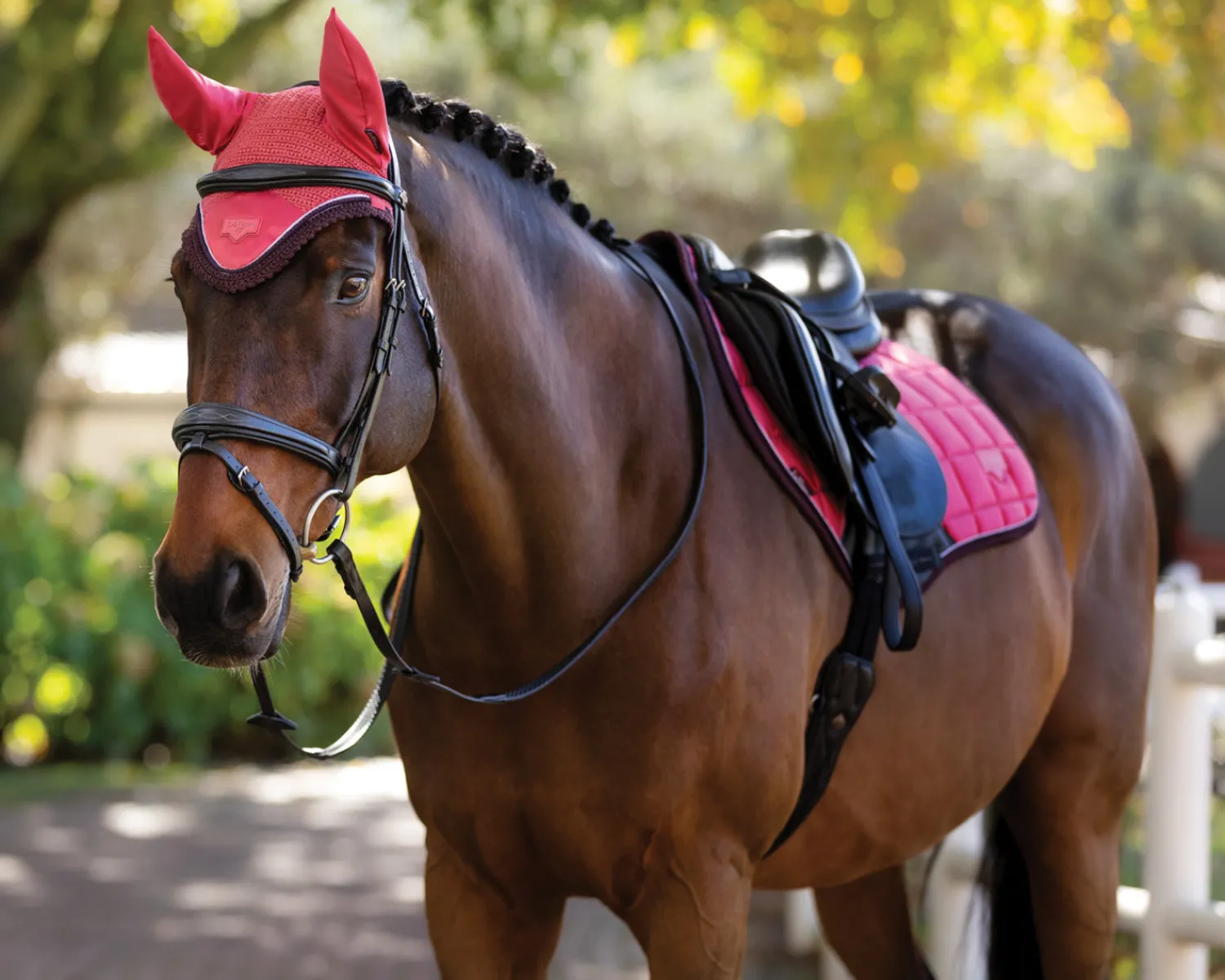 New HORSE HEALTH TRADE LeMieux® Loire Fly Bonnet