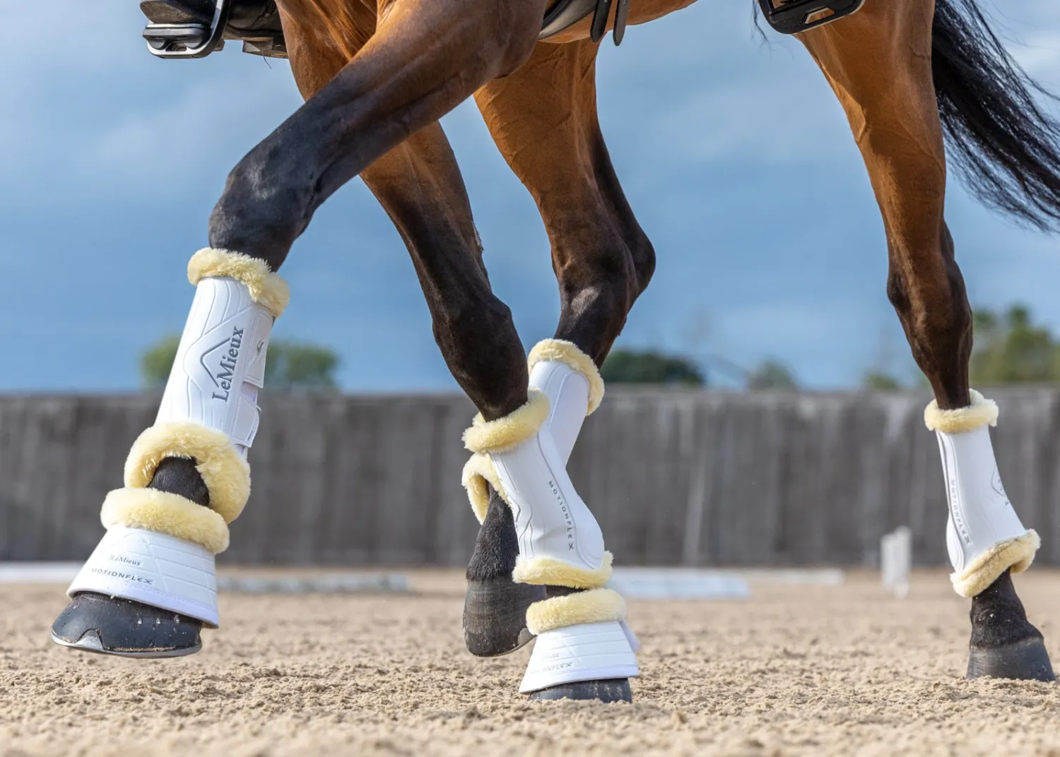 Online HORSE HEALTH TRADE LeMieux® Motionflex Overreach Boots with Simuwool