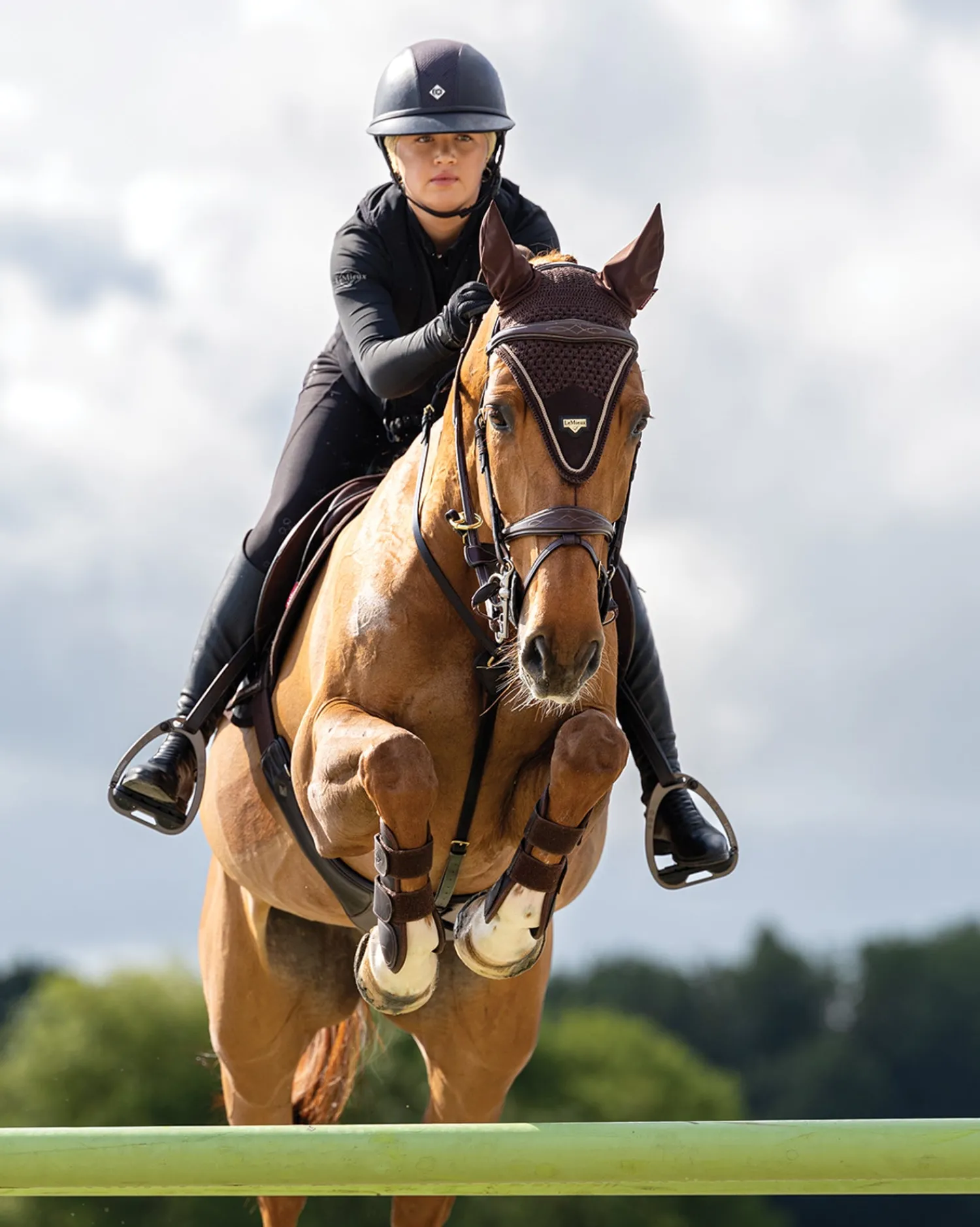 New HORSE HEALTH TRADE LeMieux® Puissance Fly Hood