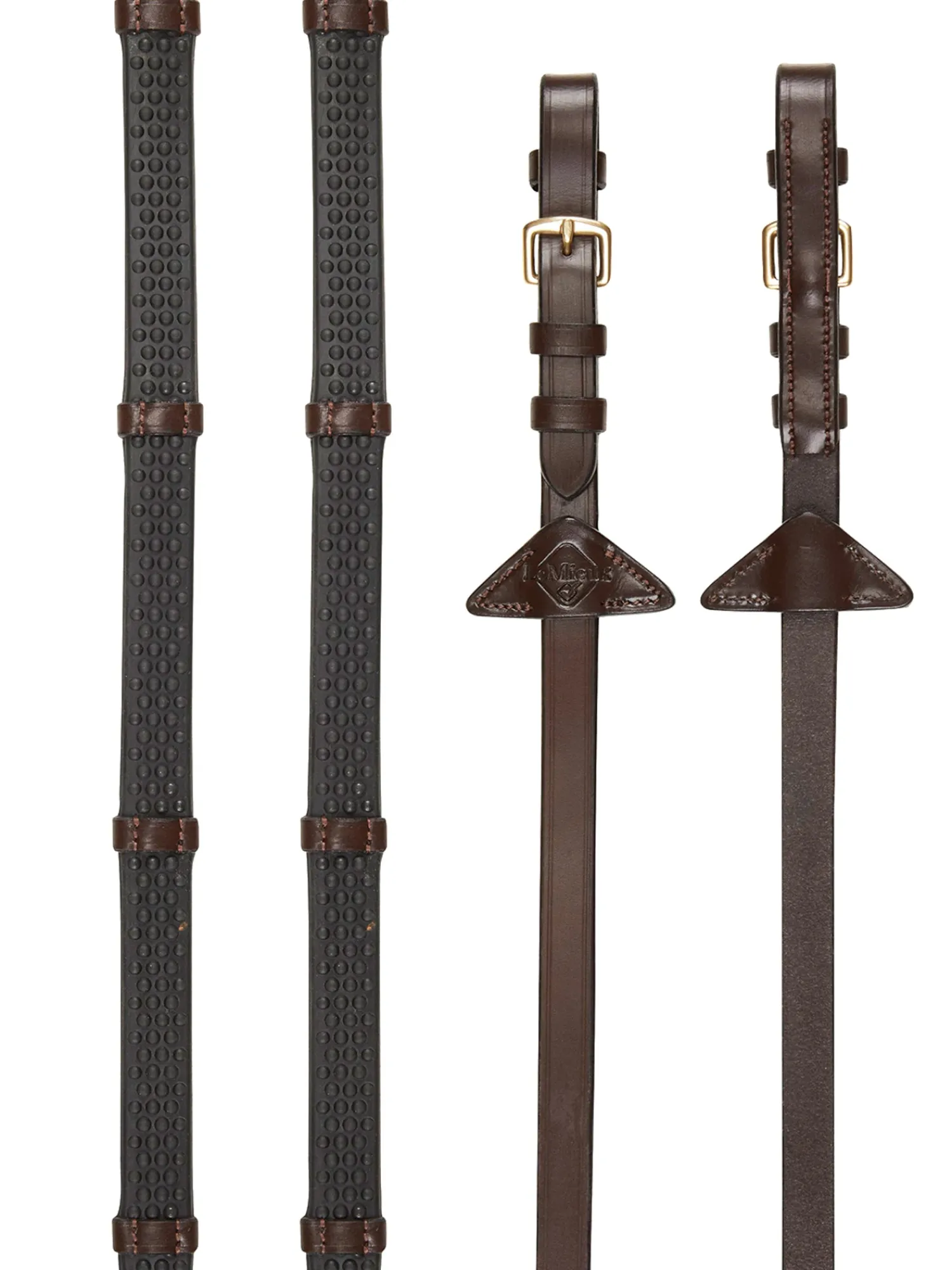 Best HORSE HEALTH TRADE LeMieux® Soft Rubber Reins with Hand Stops