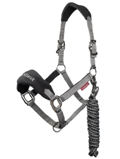 New HORSE HEALTH TRADE LeMieux® Vogue Halter & Rope Lead Set