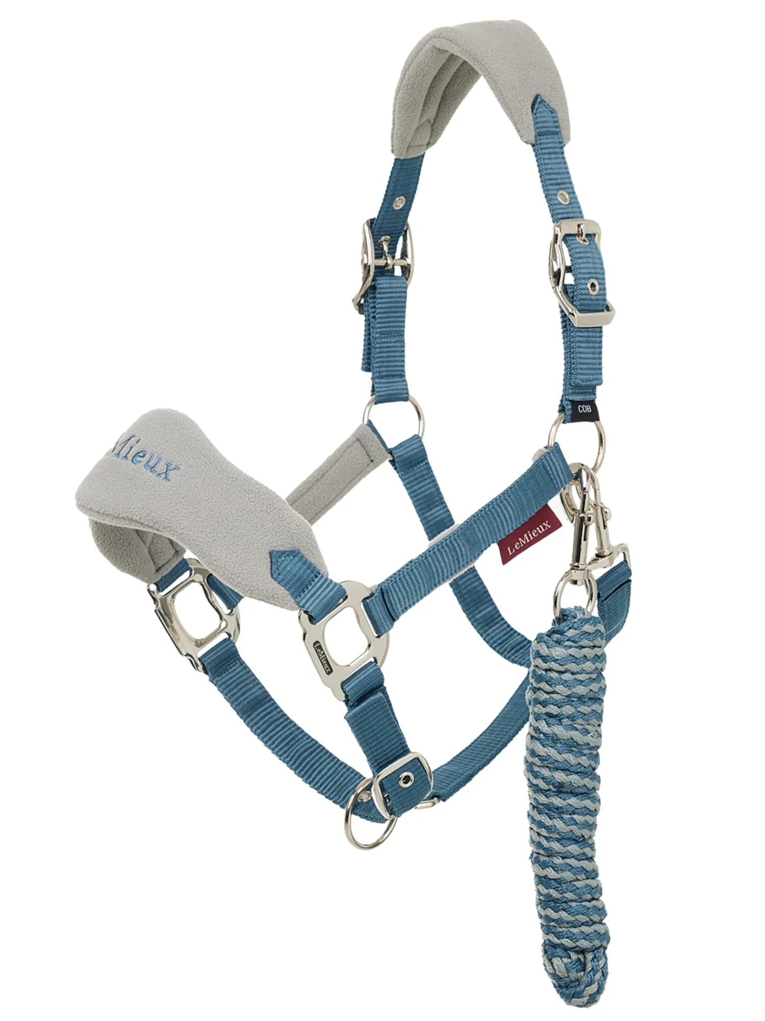 New HORSE HEALTH TRADE LeMieux® Vogue Halter & Rope Lead Set