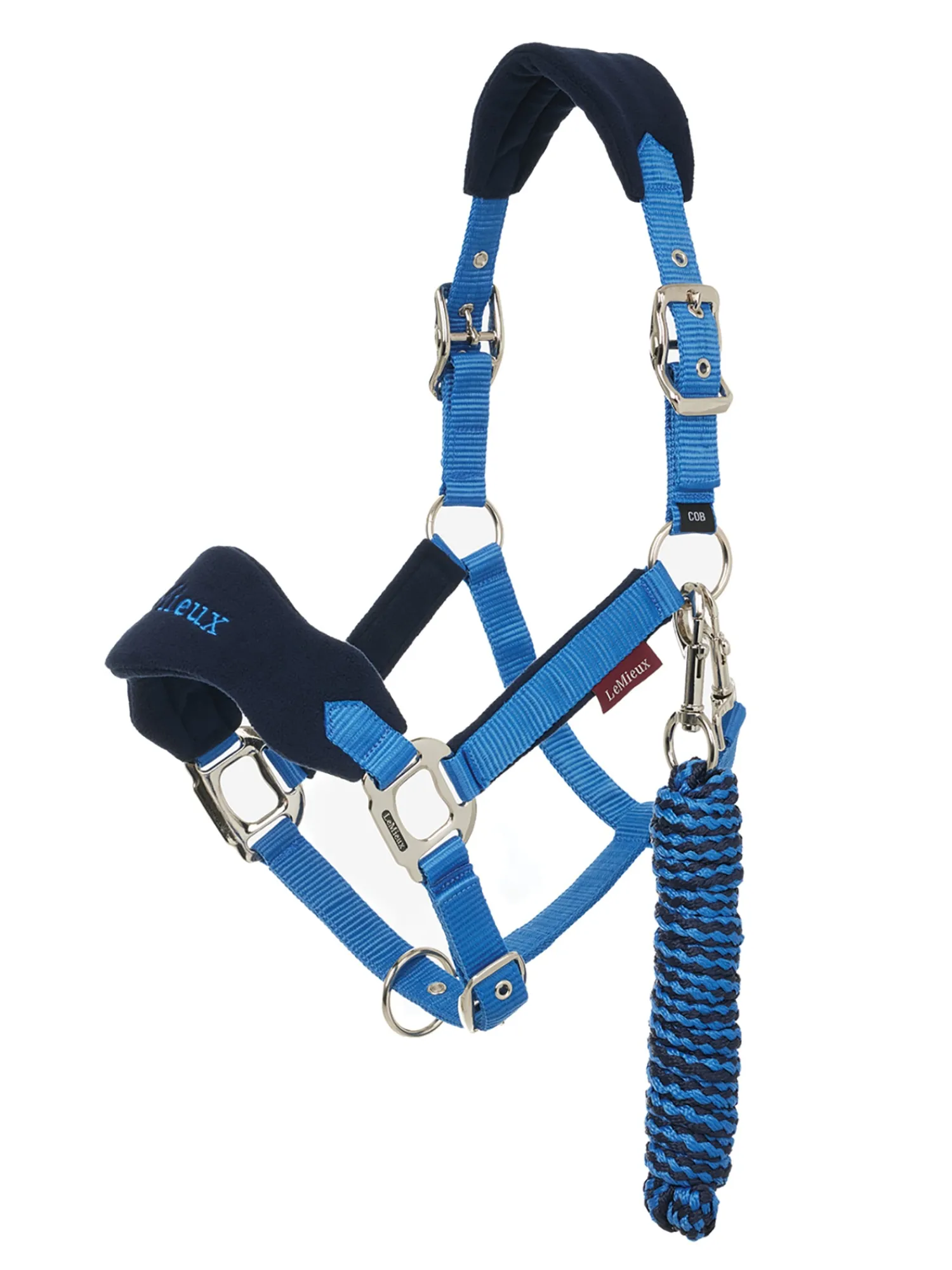 New HORSE HEALTH TRADE LeMieux® Vogue Halter & Rope Lead Set