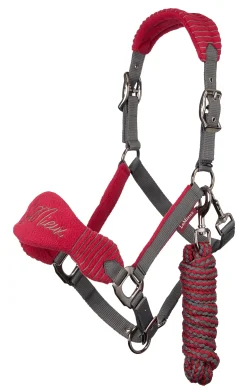 New HORSE HEALTH TRADE LeMieux® Vogue Halter & Rope Lead Set