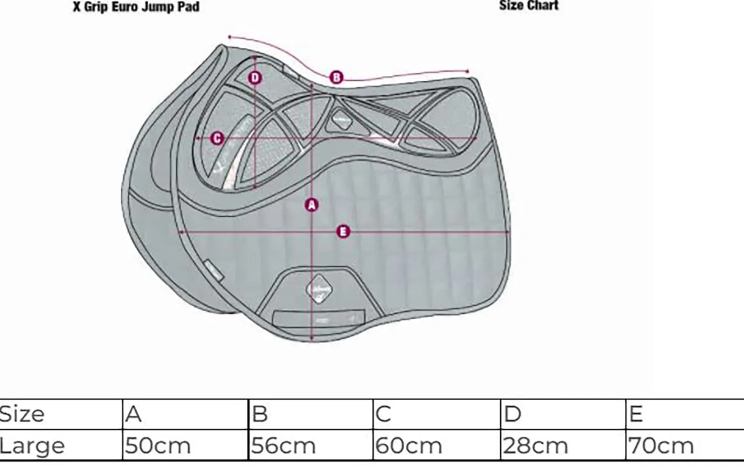 HORSE HEALTH TRADE LeMieux® X-Grip Double-Sided Euro Jump Square