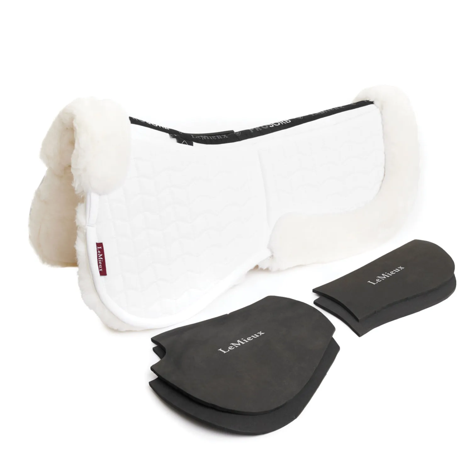 New HORSE HEALTH TRADE LeMieux® Merino+ ProSorb 2-Pocket Half Pad