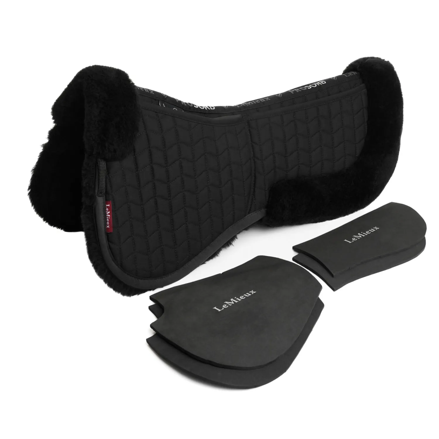 New HORSE HEALTH TRADE LeMieux® Merino+ ProSorb 2-Pocket Half Pad