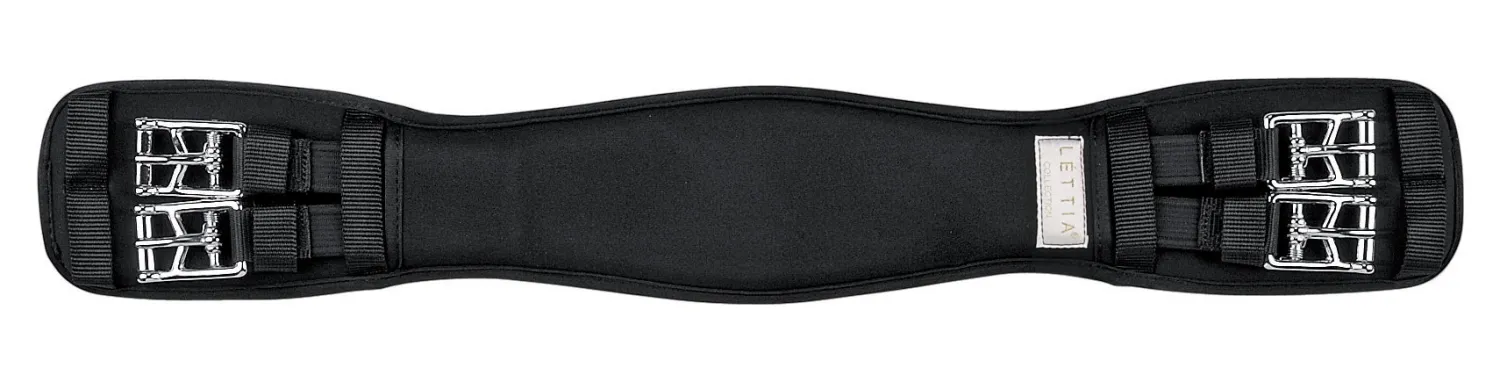 Outlet JPC EQUESTRIAN Léttia® Memory Foam Clik Dressage Girth Black