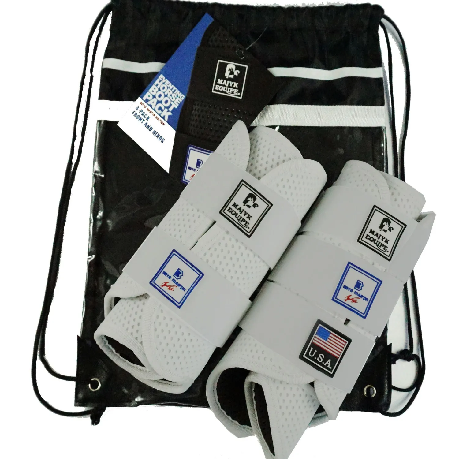 Hot MAJYK EQUIPE ® Boyd Martin Eventing Front & Hind Boot 4-Pack
